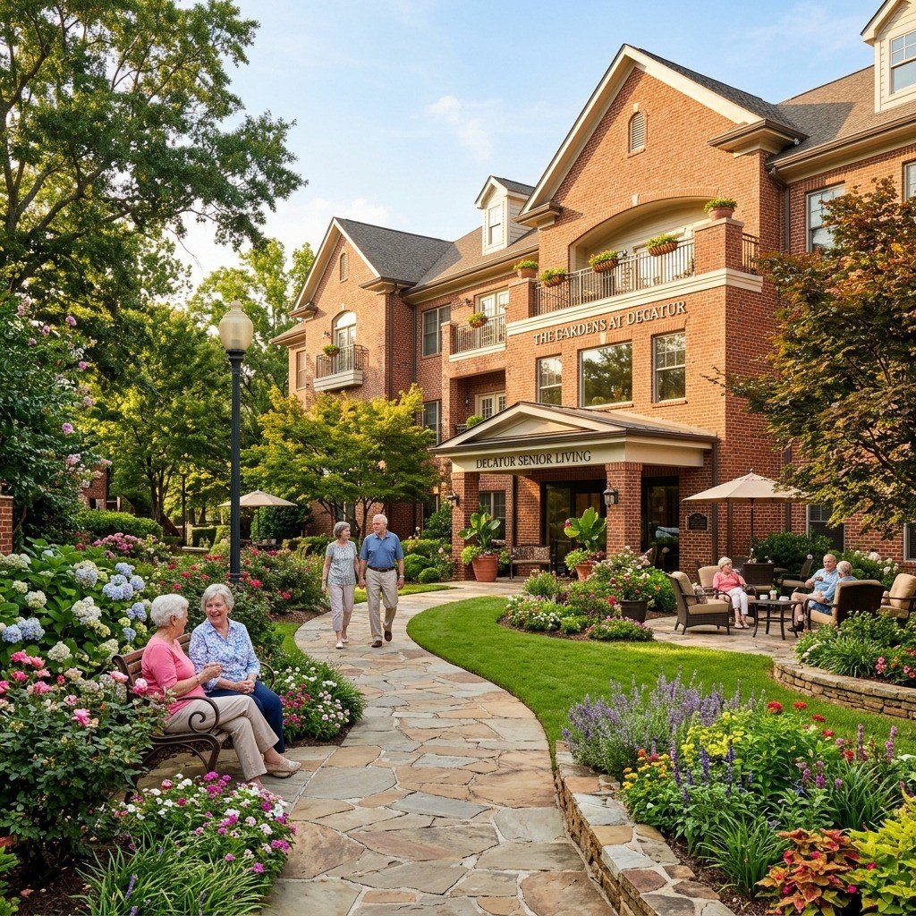 Assisted living community in Decatur for a senior move
